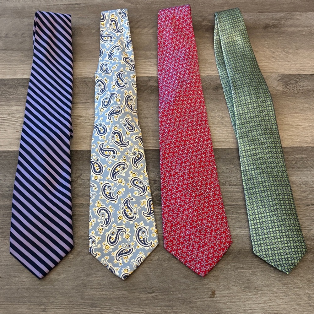 Elegant Men's Tie Set - Striped, Paisley, Floral, Geometric